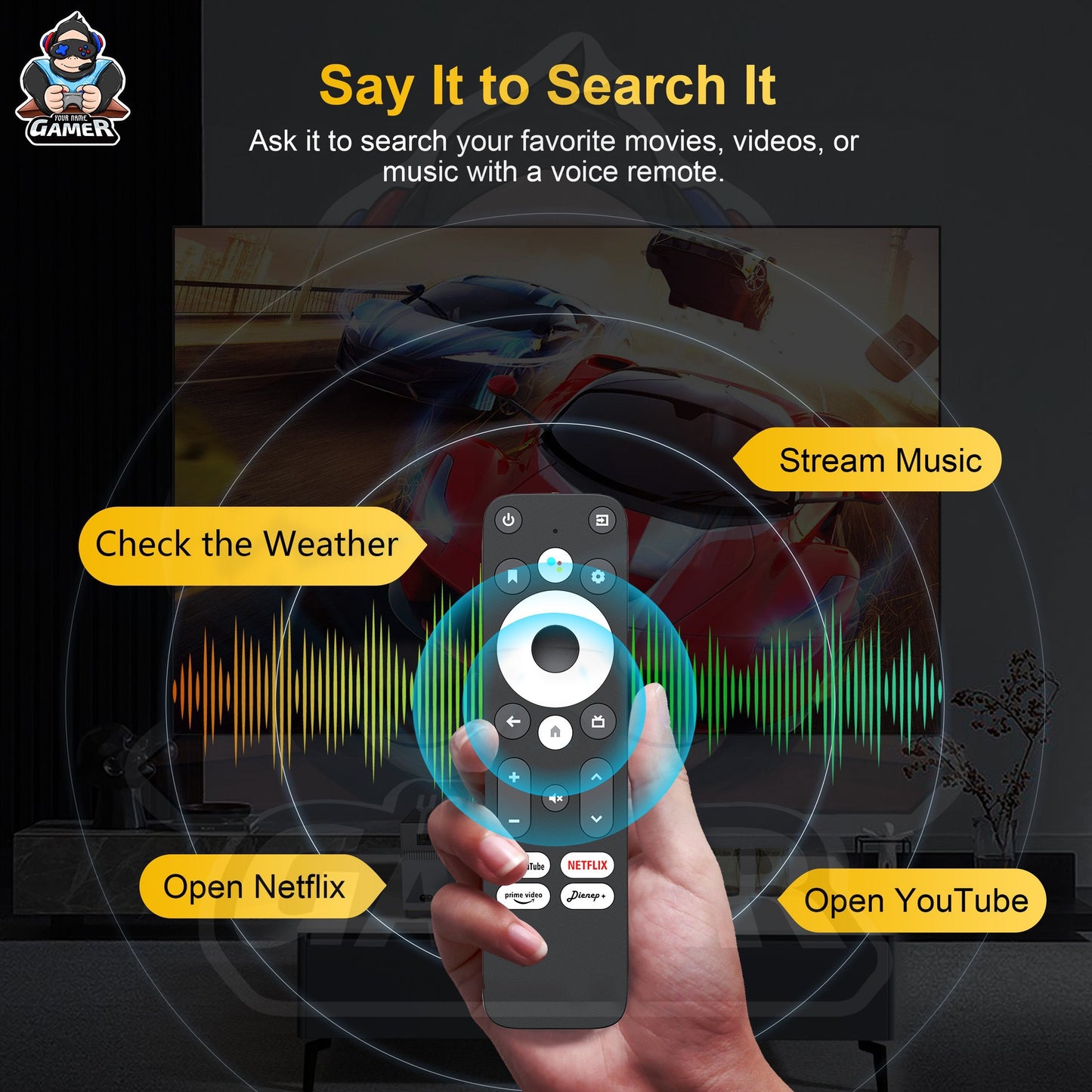 Mini Consola de Juegos Android con WiFi y Proyector HD 4K