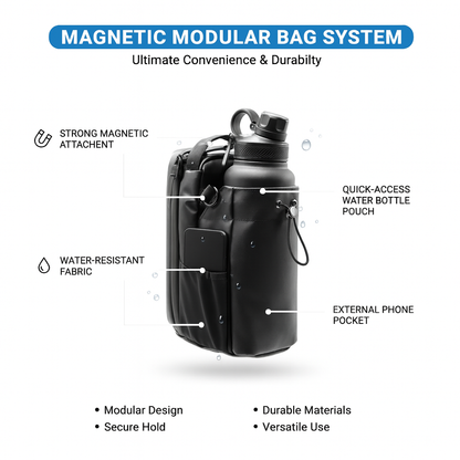 Magnetic Bag Fitness-Crossbody